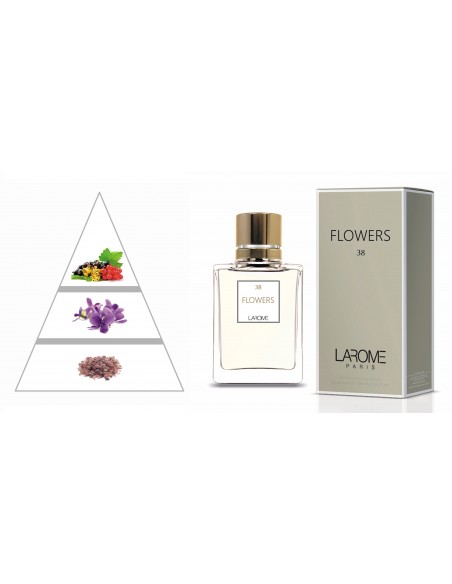 FLOWERS by LAROME (38F) Perfum Femení - Piràmide olfactiva