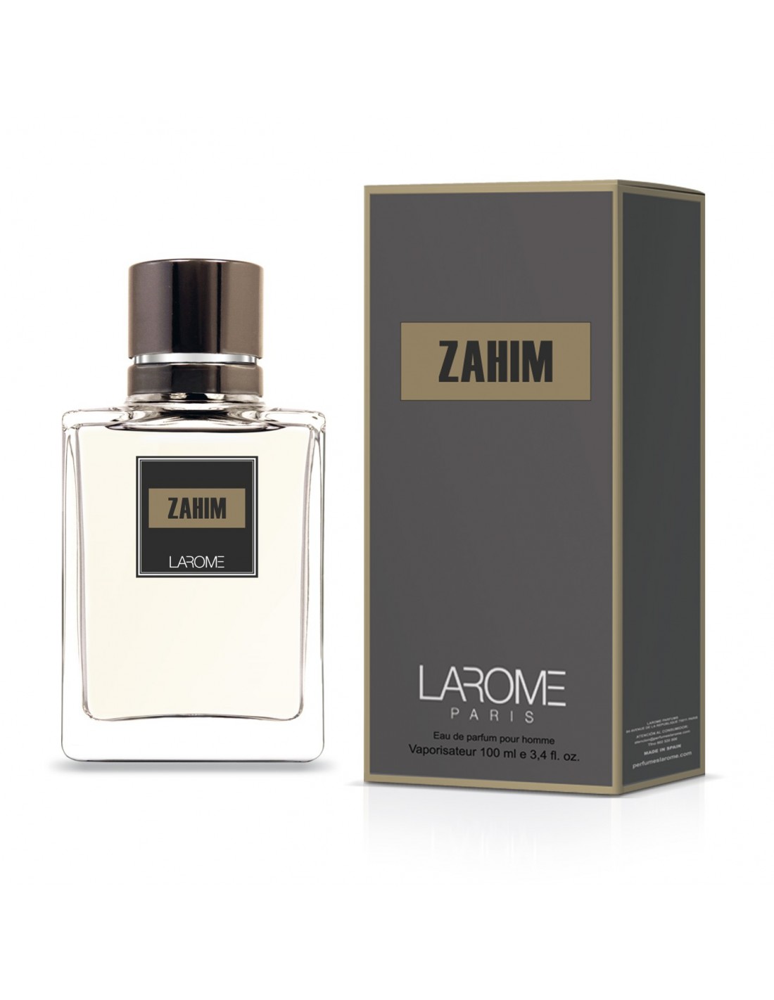 ZAHIM by LAROME Perfume for man Size 100ml