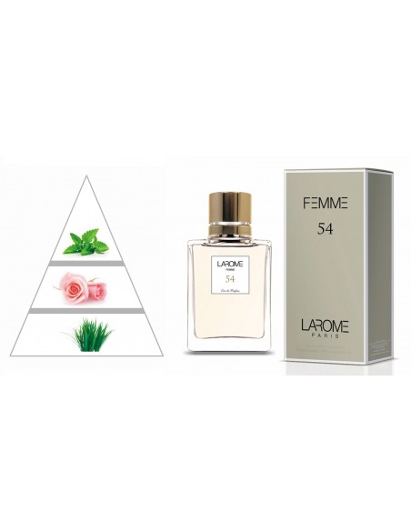 LAROME (54F) Perfume Feminino - Pirâmide olfatória