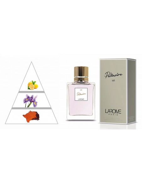 PETINOIRE by LAROME (60F) Perfume Feminino - Pirâmide olfatória