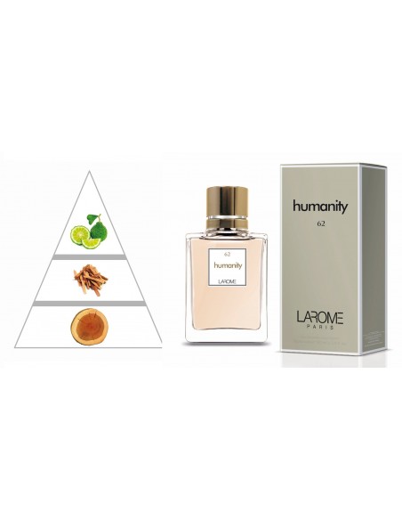 HUMANITY by LAROME (62F) Perfume for Woman - Olfactory pyramid