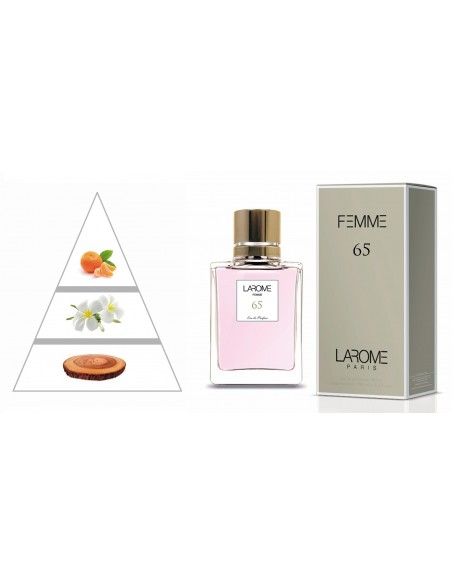 LAROME (65F) Parfum Femme - Pyramide olfactive