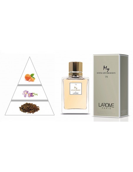 MY STRAWBERRY by LAROME (75F) Parfum Femme - Pyramide olfactive