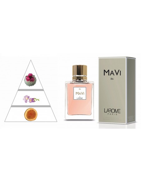 MAVI by LAROME (86F) Parfum Femme - Pyramide olfactive