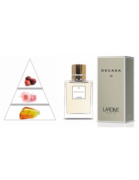 DECADA by LAROME (88F) Parfum Femme - Pyramide olfactive