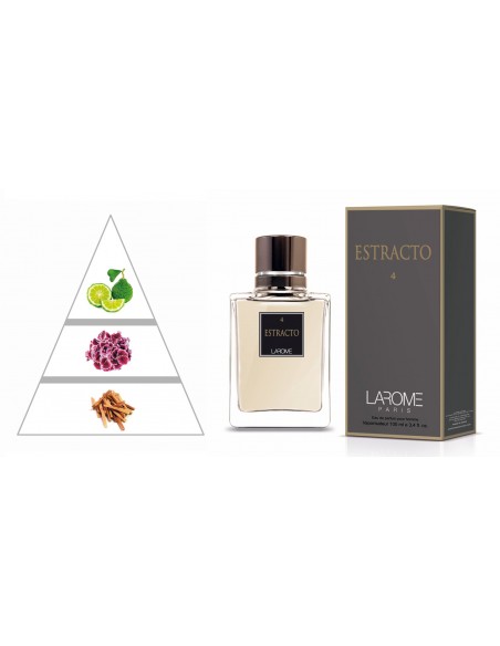 ESTRACTO by LAROME (4M) Parfum Homme - Pyramide olfactive