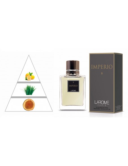 IMPERIO by LAROME (8M) Perfum Masculí- Piràmide olfactiva