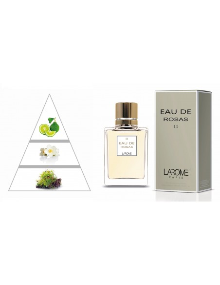 EAU DE ROSAS by LAROME (11F) Perfum Femení - Piràmide olfactiva