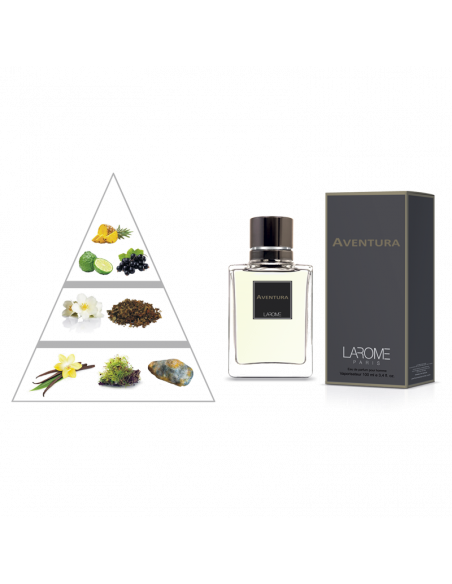 AVENTURA by LAROME (23M) Parfum Homme - Pyramide olfactive