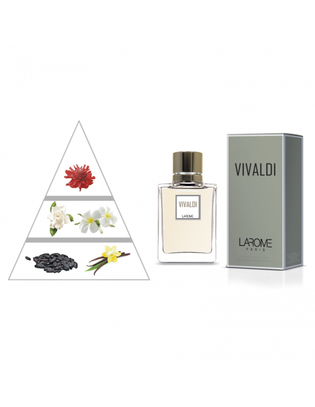 VIVALDI by LAROME (92F) Perfume Feminino - Piramide olfatoria