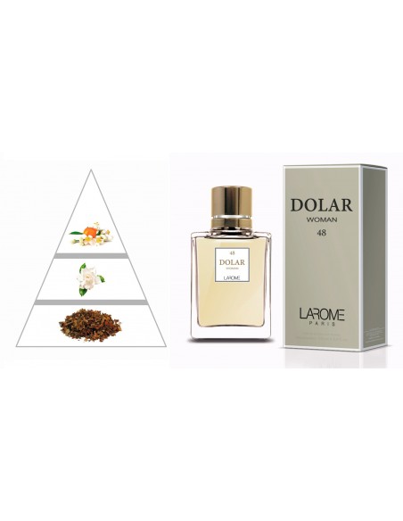 DOLAR WOMAN by LAROME (48F) Parfum Femme - Pyramide olfactive