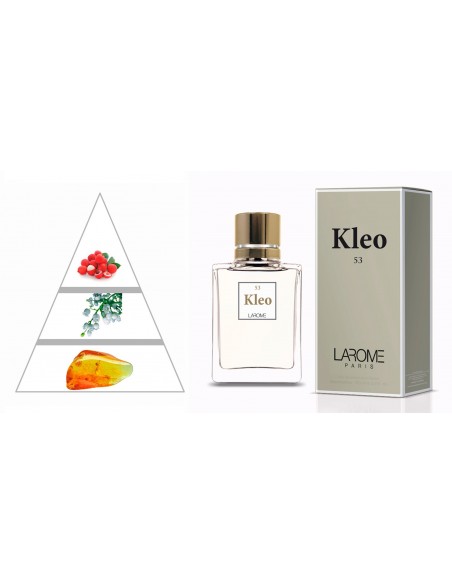 KLEO by LAROME (53F) Parfum Femme - Pyramide olfactive