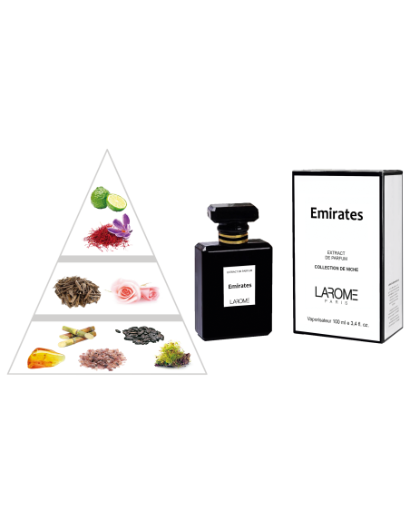 Emirates by LAROME Perfume Unisex. Pirámide olfativa
