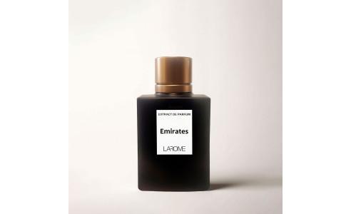 Perfume de nicho unissex Emirates, inspirado em Arabians Tonka de Montale, com notas de açafrão e fava tonka