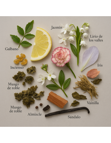 AIRE by LAROME (1F) Perfume Femenino - Pirámide olfativa