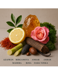 Perfume de nicho unissex Emirates, inspirado em Arabians Tonka de Montale, com notas de açafrão e fava tonka 2