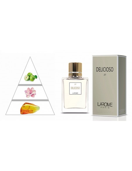 DELICIOSO by LAROME (27F) Perfume Femenino - Pirámide olfativa